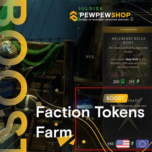 Faction Tokens Farm