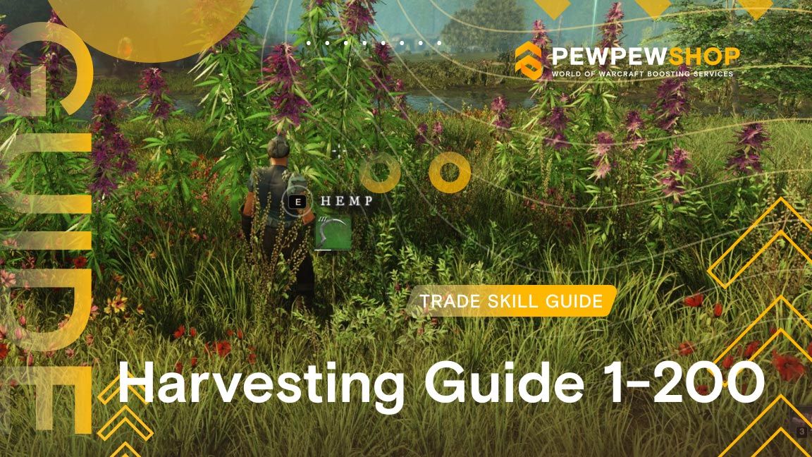 New World Harvesting Leveling Guide